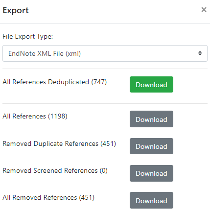 Deduplicator