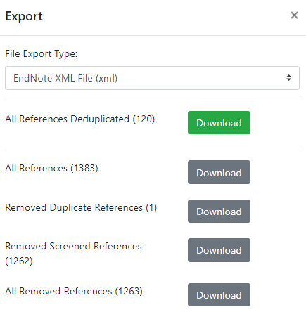 Deduplicator
